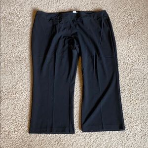 Avenue Black Work Pants 26P